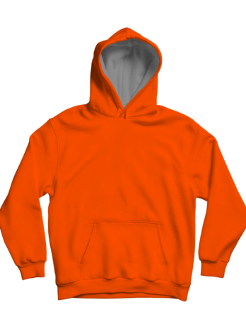 Orange Customizable Hoodie